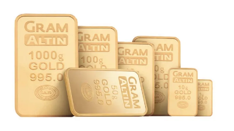 5 Aralık gram altın fiyatı: Altının gramı 5 bin 779 liradan işlem görüyor