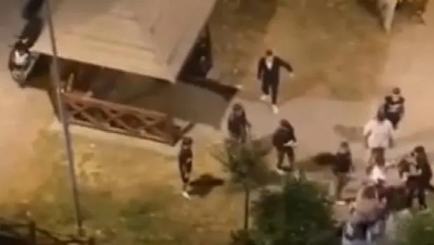 Ataşehir'de Park Savaşları! İki Grup Birbirine Girdi