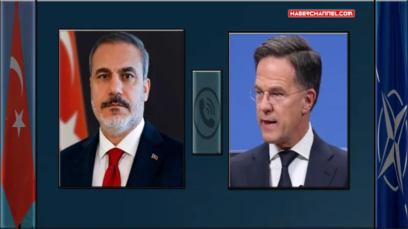 Bakan Hakan Fidan, NATO Genel Sekreteri Mark Rutte ile telefonda görüştü