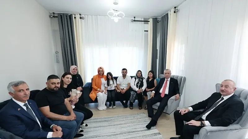 Erdoğan ve Aliyev'den Maraş'ta Duygulandıran Ziyaret! Sonrası...