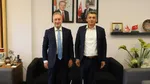 Başsavcı Vekili Bayraktar’dan İl Sağlık Müdürü Topsakal’a hayırlı olsun ziyareti