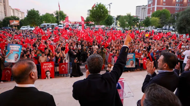 CHP’nin İstanbul'daki sekizinci ilçe mitinginin adresi değişti