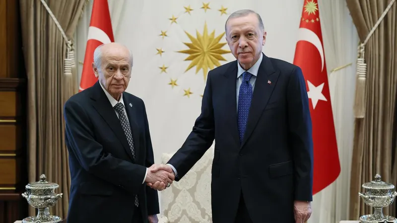 Erdoğan'dan Bahçeli'ye Bayram Sürprizi! Ne Konuştular?