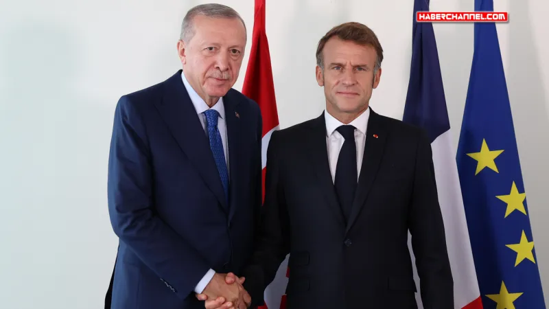 Cumhurbaşkanı Erdoğan, Fransa Cumhurbaşkanı Macron ile New York'ta görüştü