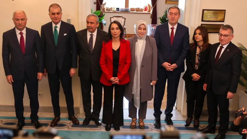 DEM Parti'den AKP'ye ziyaret 