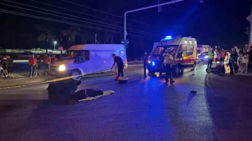 Elektrikli motosiklet tırla çarpıştı: Olay yerinde hayatını kaybetti