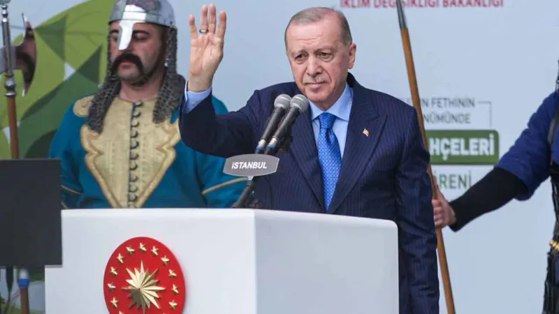 Erdoğan'dan CHP'ye: Muhalefetin en sevdiği yeşil Benjamin Franklin yeşili