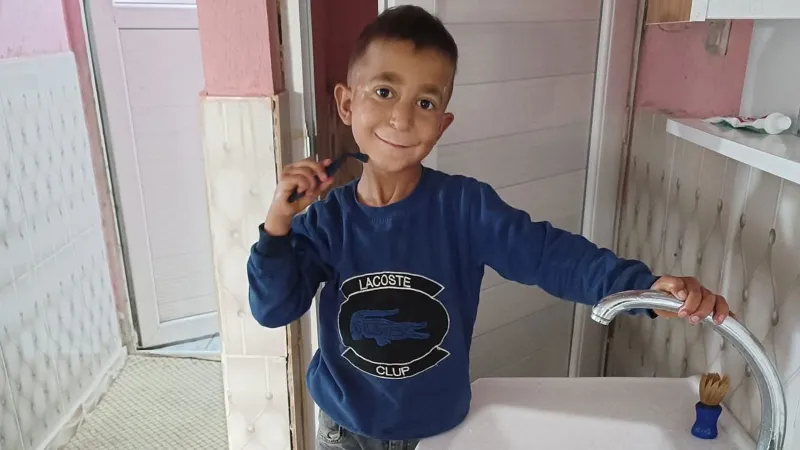 İnşaat halindeki camide elektrik akımına kapılan 10 yaşındaki Hasan'dan acı haber
