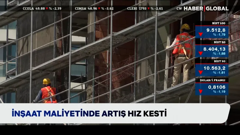 İnşaat Maliyetleri Düştü mü? İşte Nisan Ayı Rakamları!