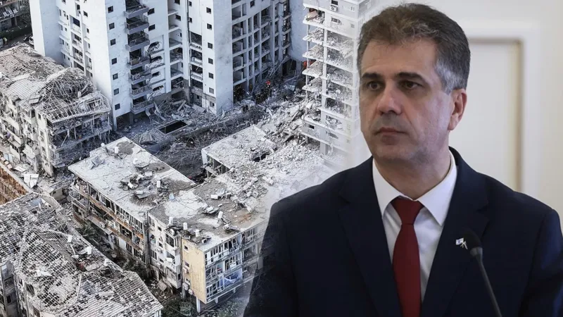 İsrail Enerji Bakanı Cohen: İsrail'de yıkılan her binaya karşılık Tahran ve İran'da 100 bina yıkılacak