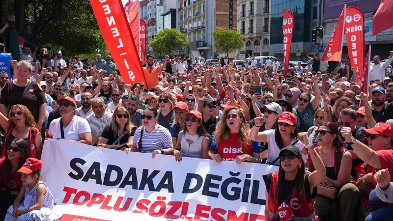 İzmir'de yaklaşık 23 bin işçinin grevi 7. gününde