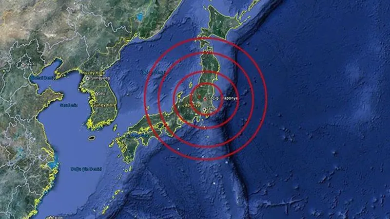 Japonya'da deprem sonrası tsunami