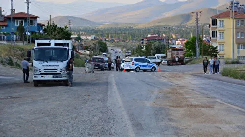 Kayseri'de Madeni Yağ Kazası: Motosiklet Devrildi!