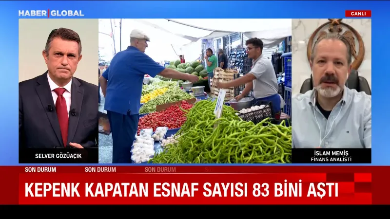 Kepenk kapatan esnaf sayısı 83 bini aştı