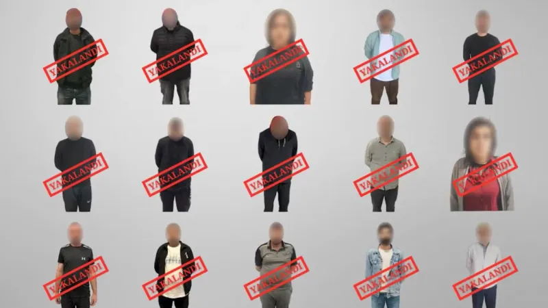 Kırmızı bültenle ve ulusal seviyede aranan 15 kişi Türkiye'ye getirildi