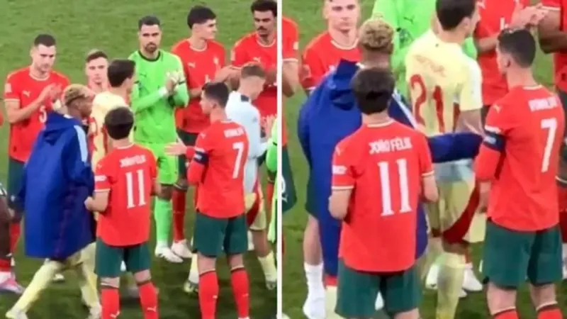 Yamal'dan Ronaldo'ya Büyük Saygısızlık Mı? Şok Eden Hareket!