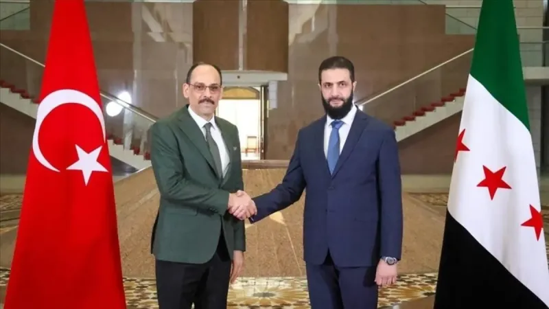 MİT Başkanı İbrahim Kalın'dan Suriye'de Şara ve beraberindekilerle önemli temas