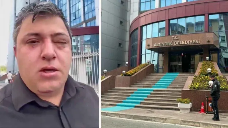 AKP'li Başkanın Darp İddiası! İşçiyi mi Dövdüler? Şok Suçlama!