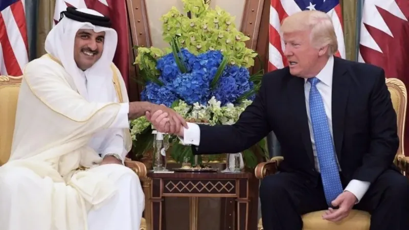 Trump'a Katar'dan Gökyüzünde Servet! Orta Doğu Turu Başladı