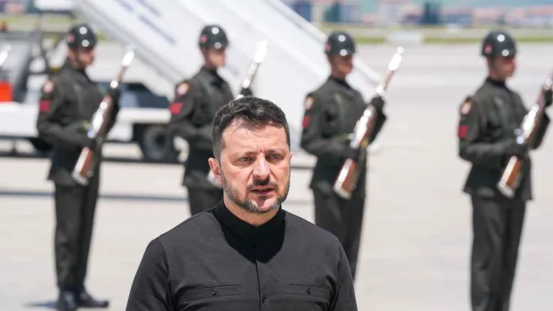 Zelenski Ankara'da! Erdoğan ile Kritik Görüşme Başlıyor