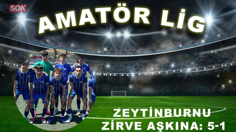 Zeytinburnu'ndan Gol Şov! Rakip Fileleri 5 Kez Sarsdı