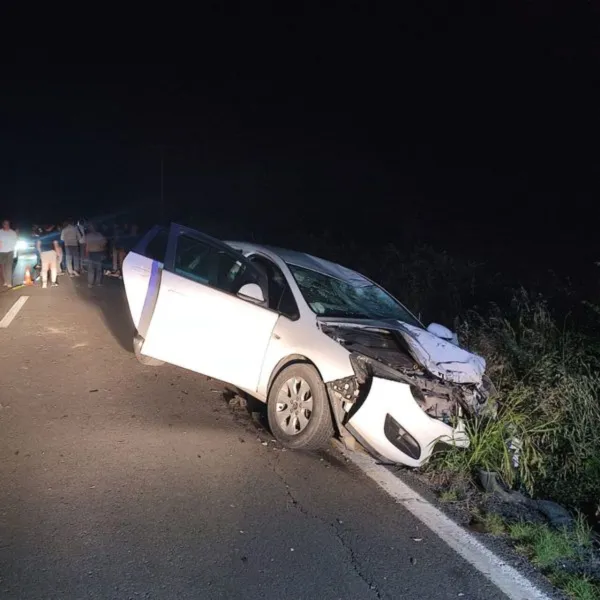 Feci Kaza! Otomobil Motosikleti Biçti: 2 Ölü!