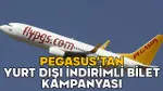 PEGASUS’TAN YURT DIŞI İNDİRİMLİ BİLET KAMPANYASI! 1 bardak çay fiyatına yurt dışı uçak bileti