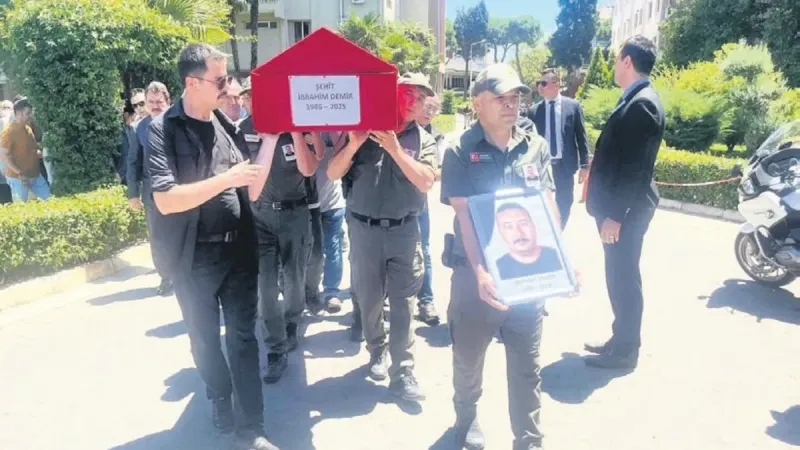 Orman Kahramanı! Şehit Operatör İbrahim Demir'e Veda