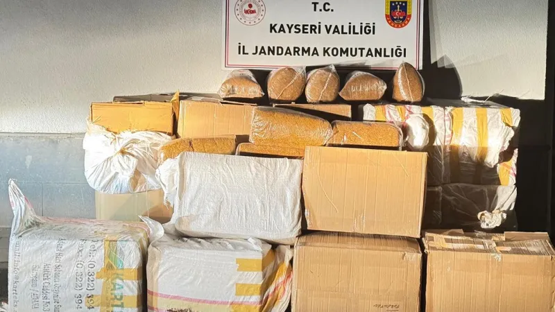 Otobüste Şok Baskın! 750 Kg Kaçak Tütün Nereye Gidiyordu?
