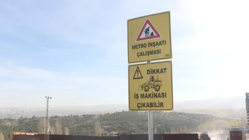 Temel var çalışma yok! Mamak metrosu yerinde sayıyor