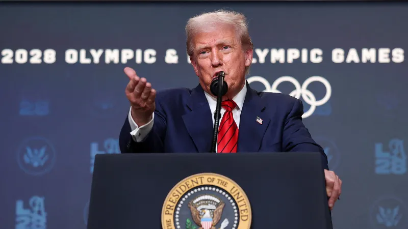 Trump'tan Olay Karar! 2028 Olimpiyatları'nda Trans Sporcu Şoku!