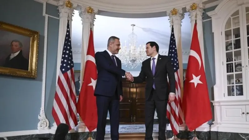 Türkiye ile ABD arasında kritik temas! Dışişleri Bakanı Fidan mevkidaşı Rubio görüştü