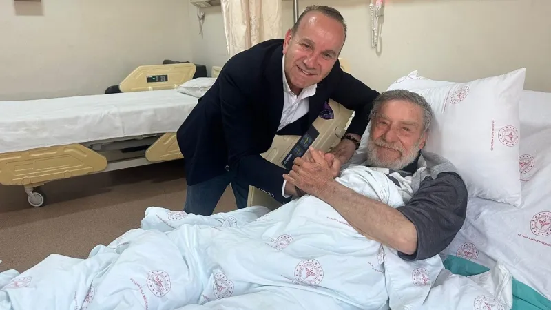 Yeşilçam'ın usta isimlerinden Ahmet Mekin taburcu edildi